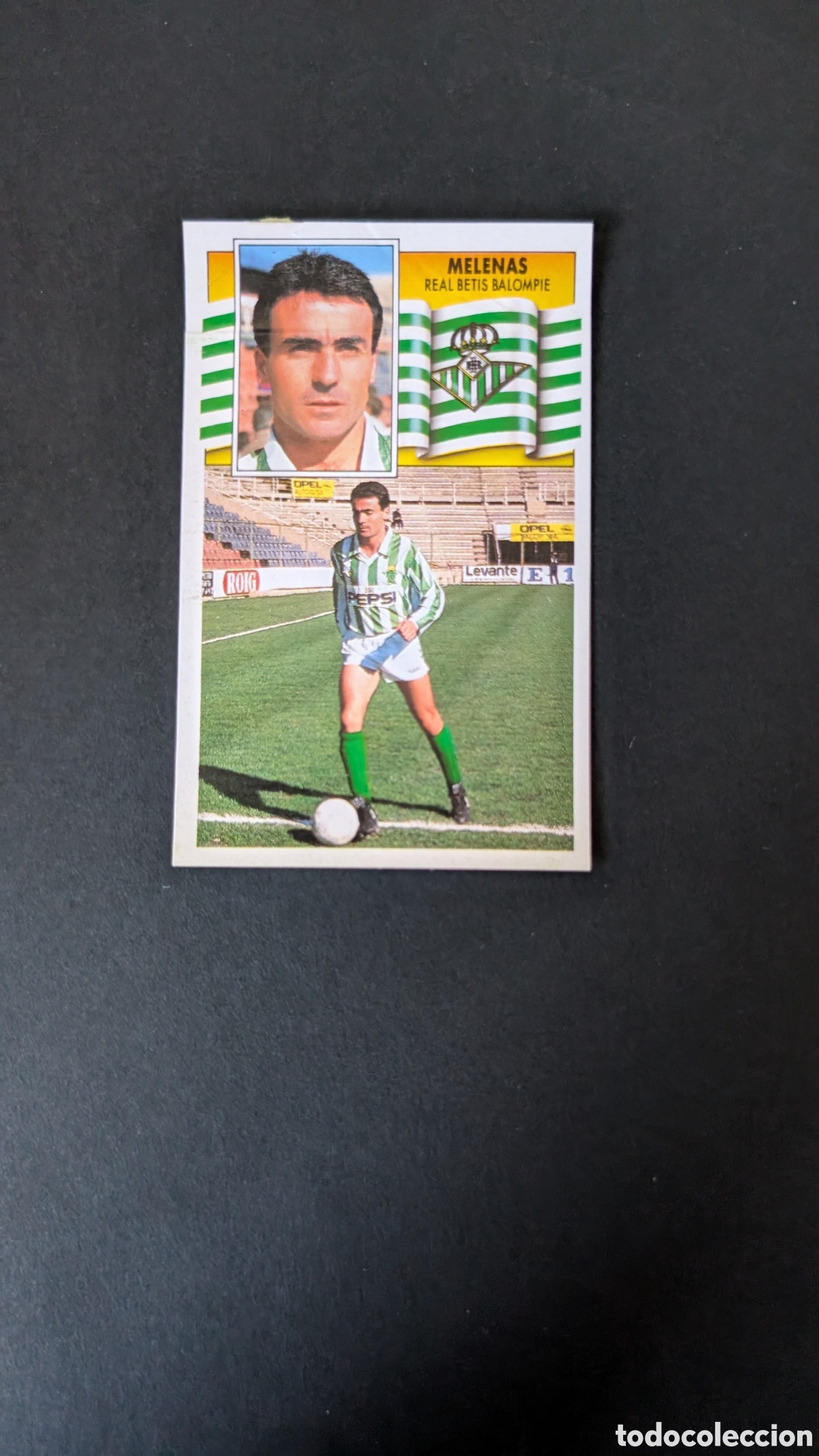 Cromos de Futebol: L1 MELENAS BETIS BAJA LIGA ESTE 1990/91 90 91 DESPEGADO