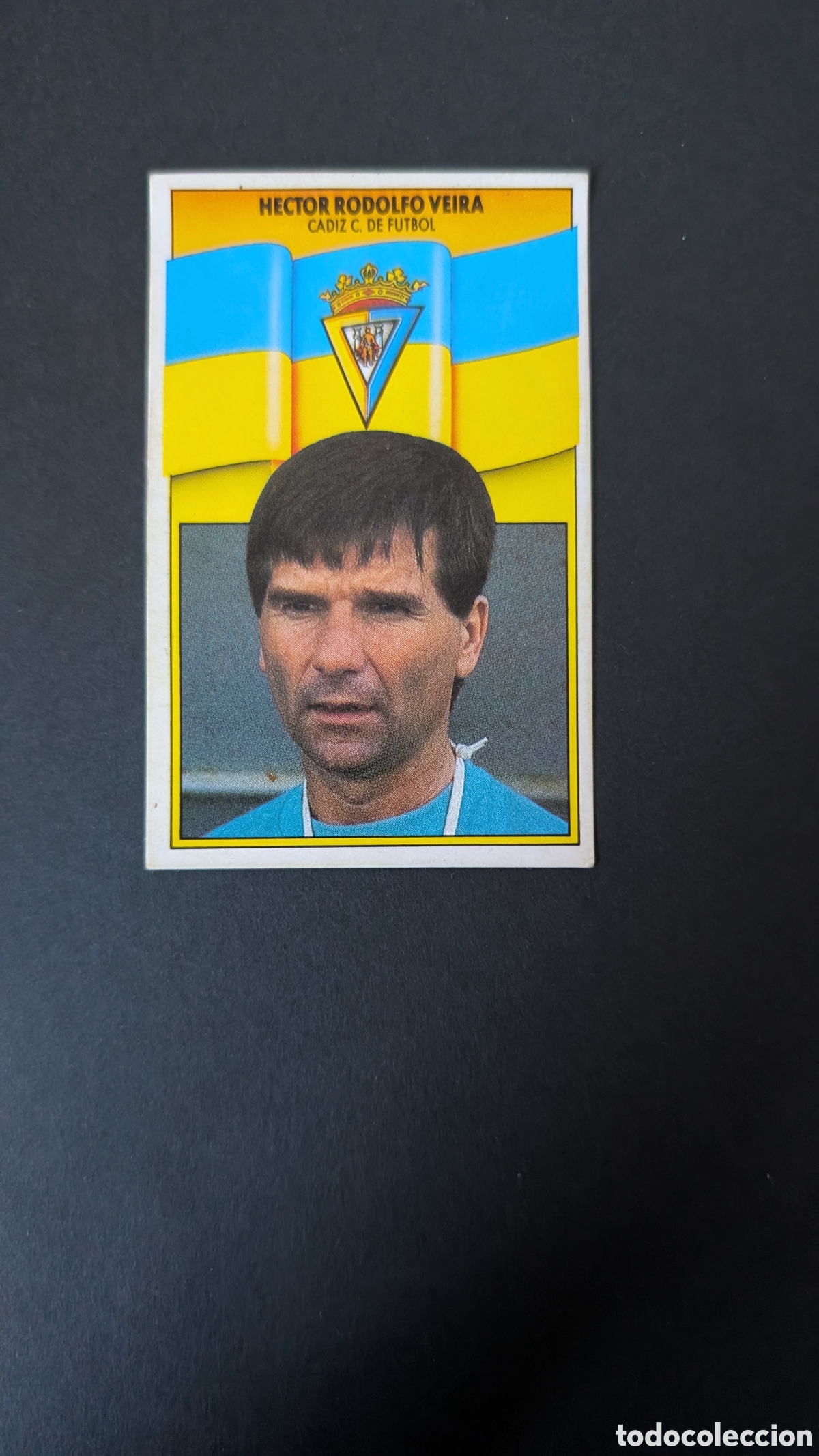 Cromos de Futebol: L1 VEIRA CADIZ ENTRENADOR LIGA ESTE 1990/91 90 91 DESPEGADO