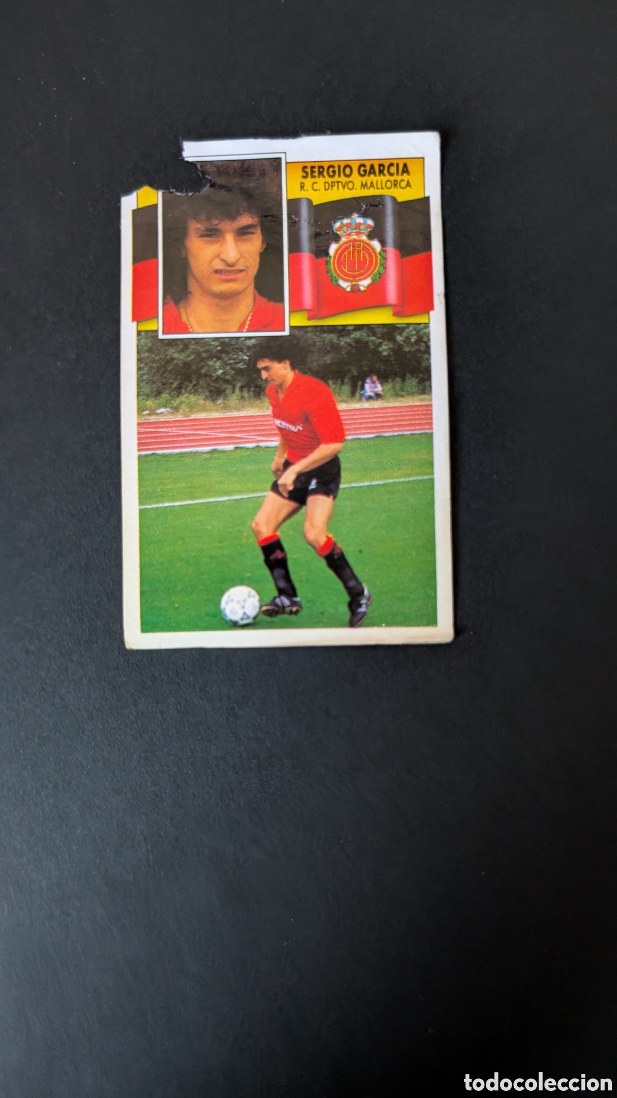 Cromos de Futebol: L1 SERGIO GARCIA MALLORCA LIGA ESTE 1990/91 90 91 DESPEGADO