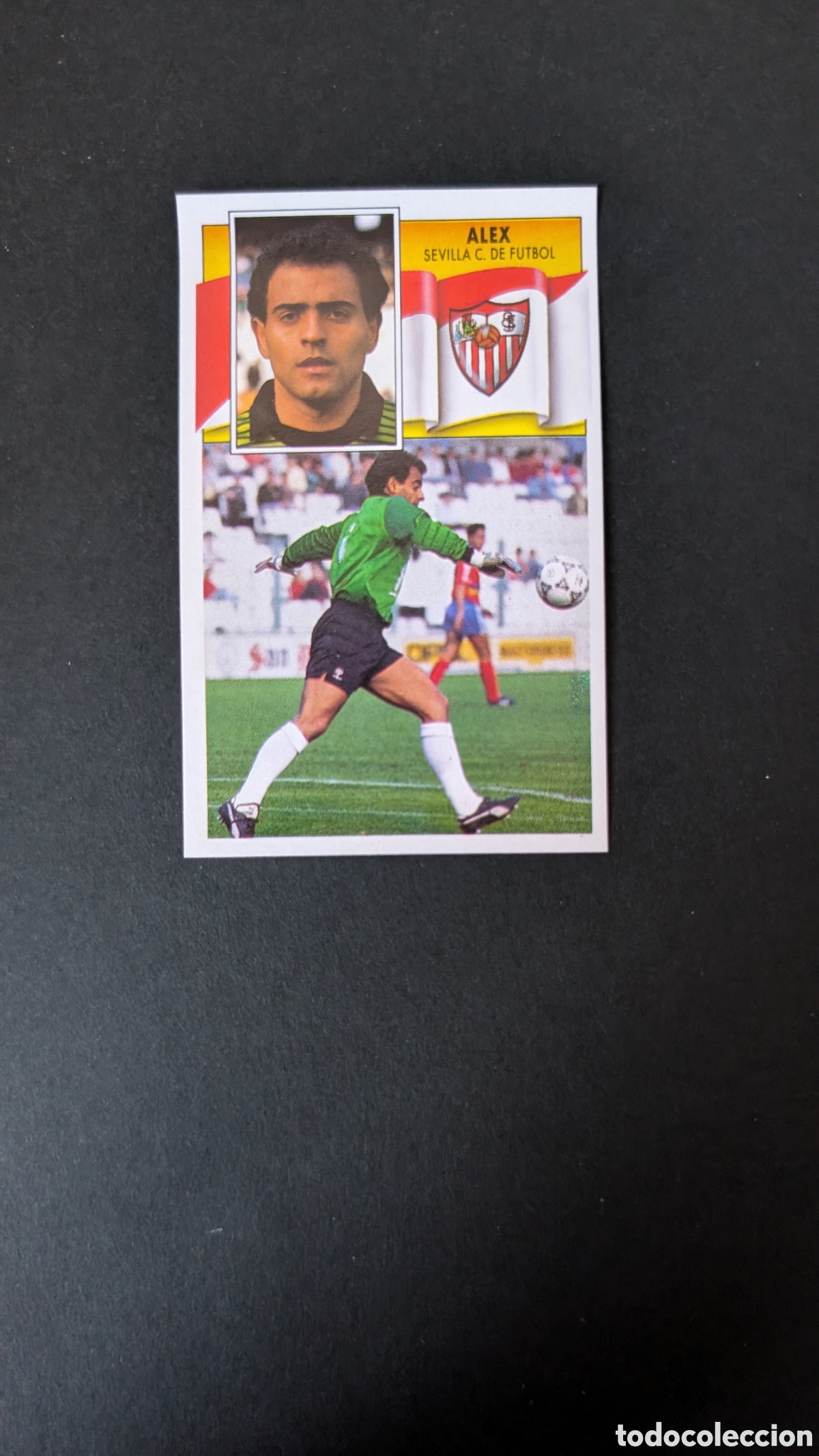 Figurine di Calcio: L1 ALEX SEVILLA BAJA LIGA ESTE 1990/91 90 91 DESPEGADO