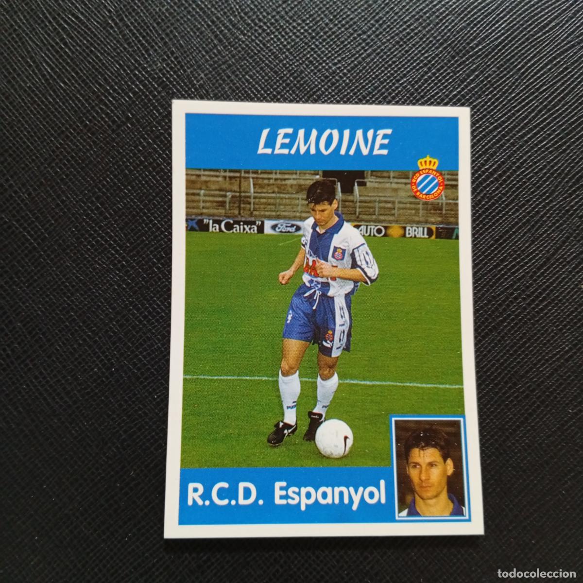 Cromos de F&uacute;tbol: 185A 185 LEMOINE ESPA&Ntilde;OL PANINI 1997 1998 CROMO FUTBOL LIGA 97 98 - SIN PEGAR - A158 PG46