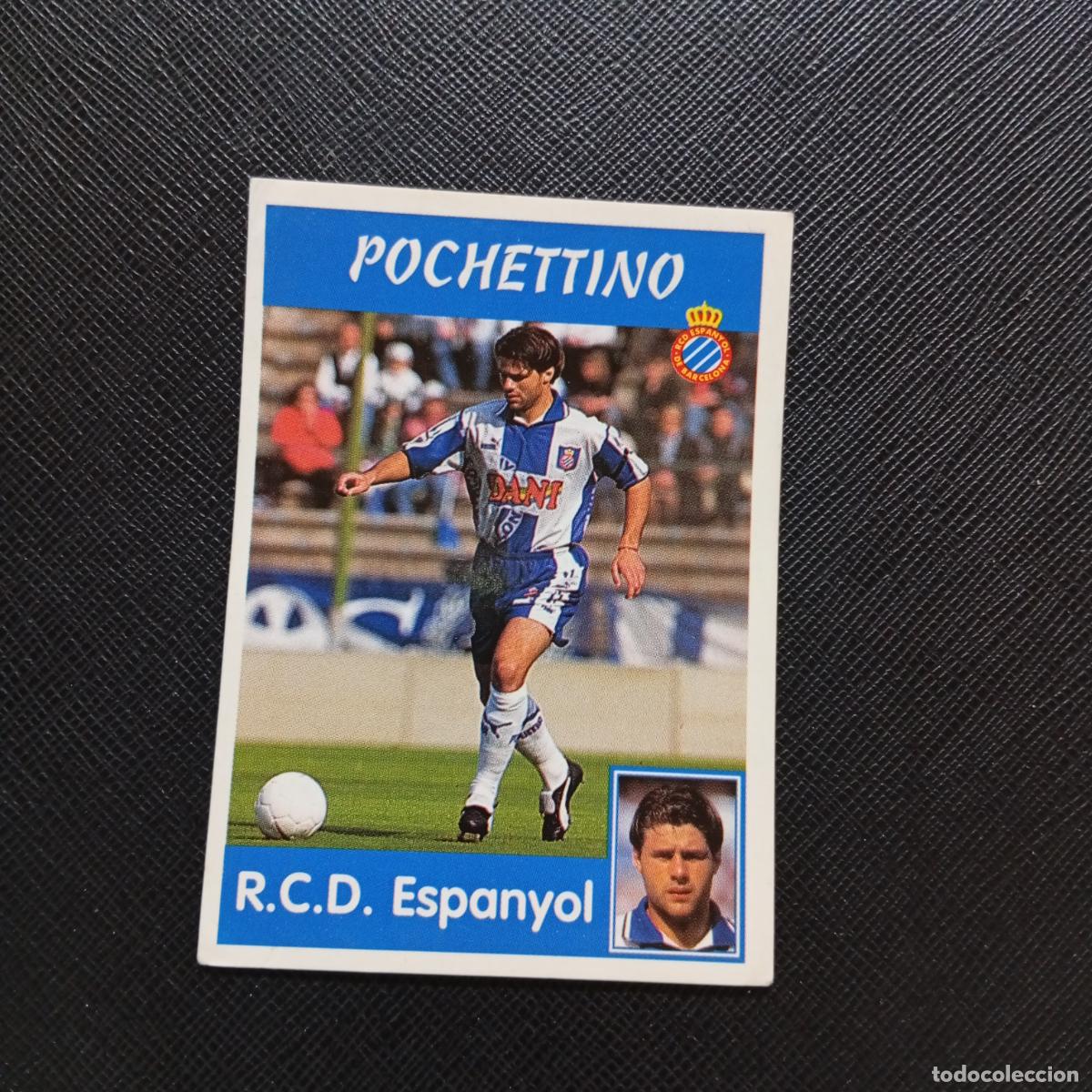 Cromos de F&uacute;tbol: 181 POCHETTINO ESPA&Ntilde;OL PANINI 1997 1998 CROMO FUTBOL LIGA 97 98 - SIN PEGAR - A158 PG37
