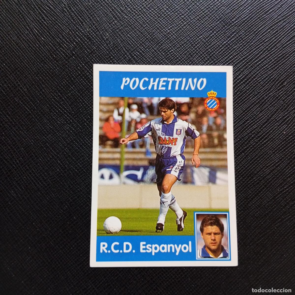 Cromos de F&uacute;tbol: 181 POCHETTINO ESPA&Ntilde;OL PANINI 1997 1998 CROMO FUTBOL LIGA 97 98 - SIN PEGAR - A158 PG46