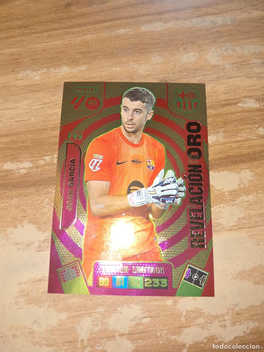 Cromos de F&uacute;tbol: CARD ADRENALYN XL, TEMPORADA 25/26: REVELACI&Oacute;N ORO JOAN GARC&Iacute;A