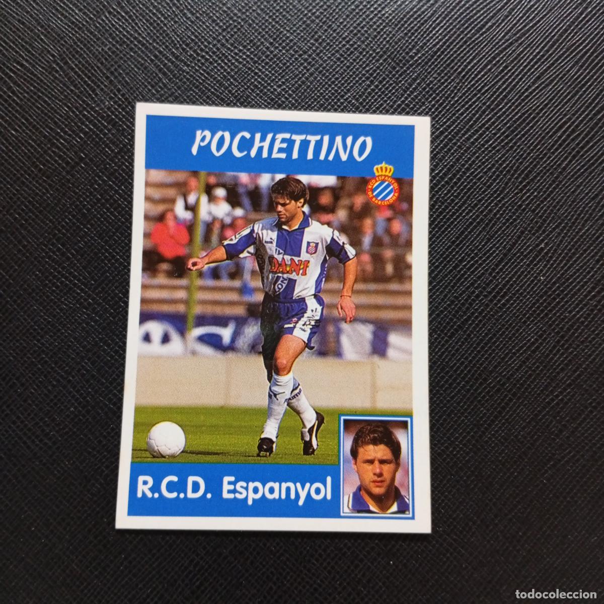 Cromos de F&uacute;tbol: 181 POCHETTINO ESPA&Ntilde;OL PANINI 1997 1998 CROMO FUTBOL LIGA 97 98 - SIN PEGAR - A158 PG55
