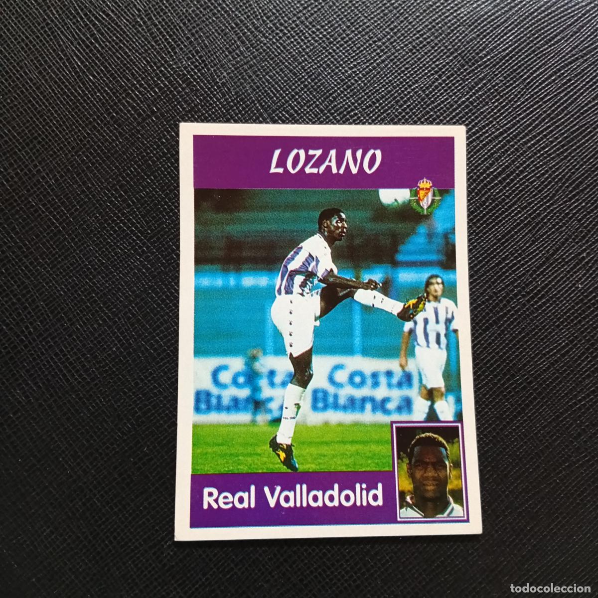 Cromos de F&uacute;tbol: 105A 105 LOZANO VALLADOLID PANINI 1997 1998 CROMO FUTBOL LIGA 97 98 - SIN PEGAR - A158 PG55