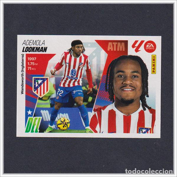 Cromos de F&uacute;tbol: LIGA ESTE 2025 2026 25 26 PANINI LOOKMAN 6 FICHAJE ATL&Eacute;TICO MADRID MERCADO INVIERNO COLECCI&Oacute;N ALBUM