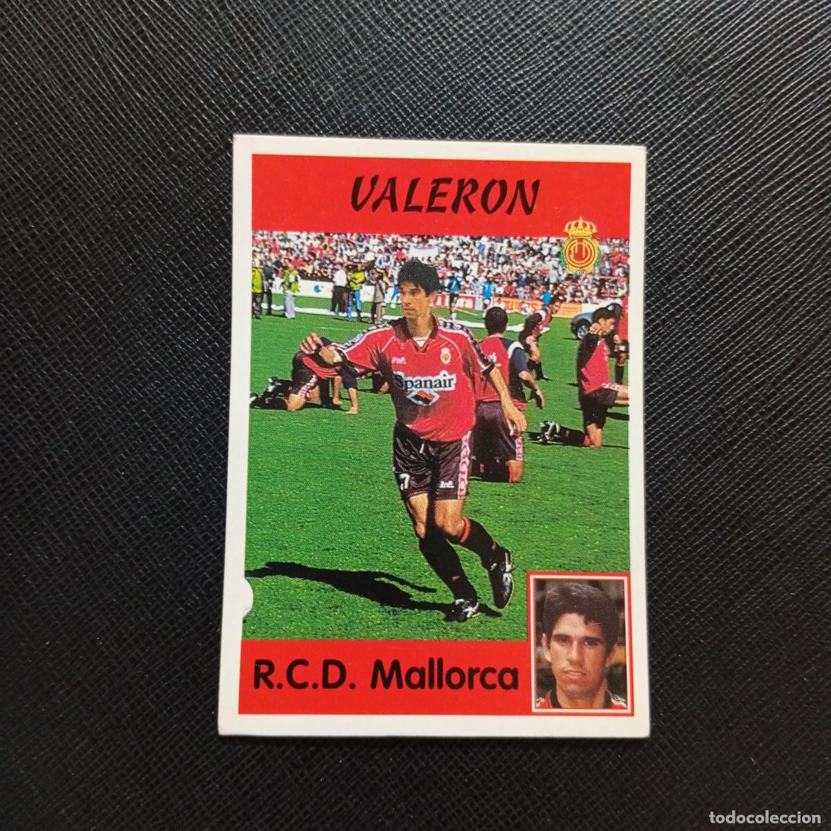 Cromos de Futebol: 316 VALERON MALLORCA PANINI 1997 1998 CROMO FUTBOL LIGA 97 98 - SIN PEGAR - A158 PG82