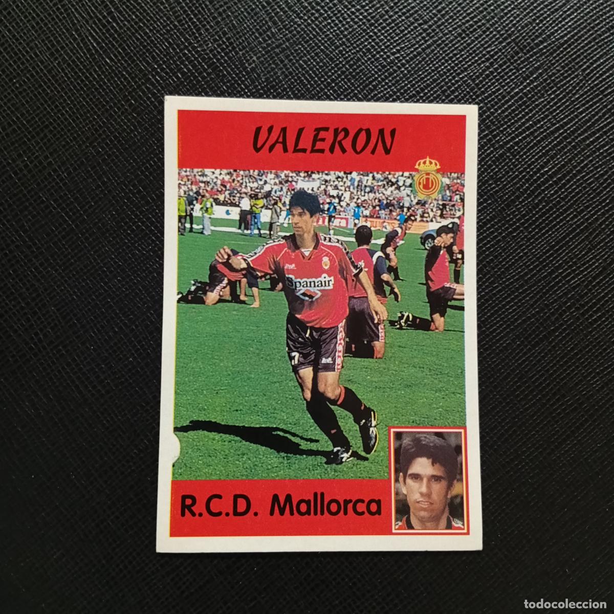 Cromos de Futebol: 316 VALERON MALLORCA PANINI 1997 1998 CROMO FUTBOL LIGA 97 98 - SIN PEGAR - A158 PG91