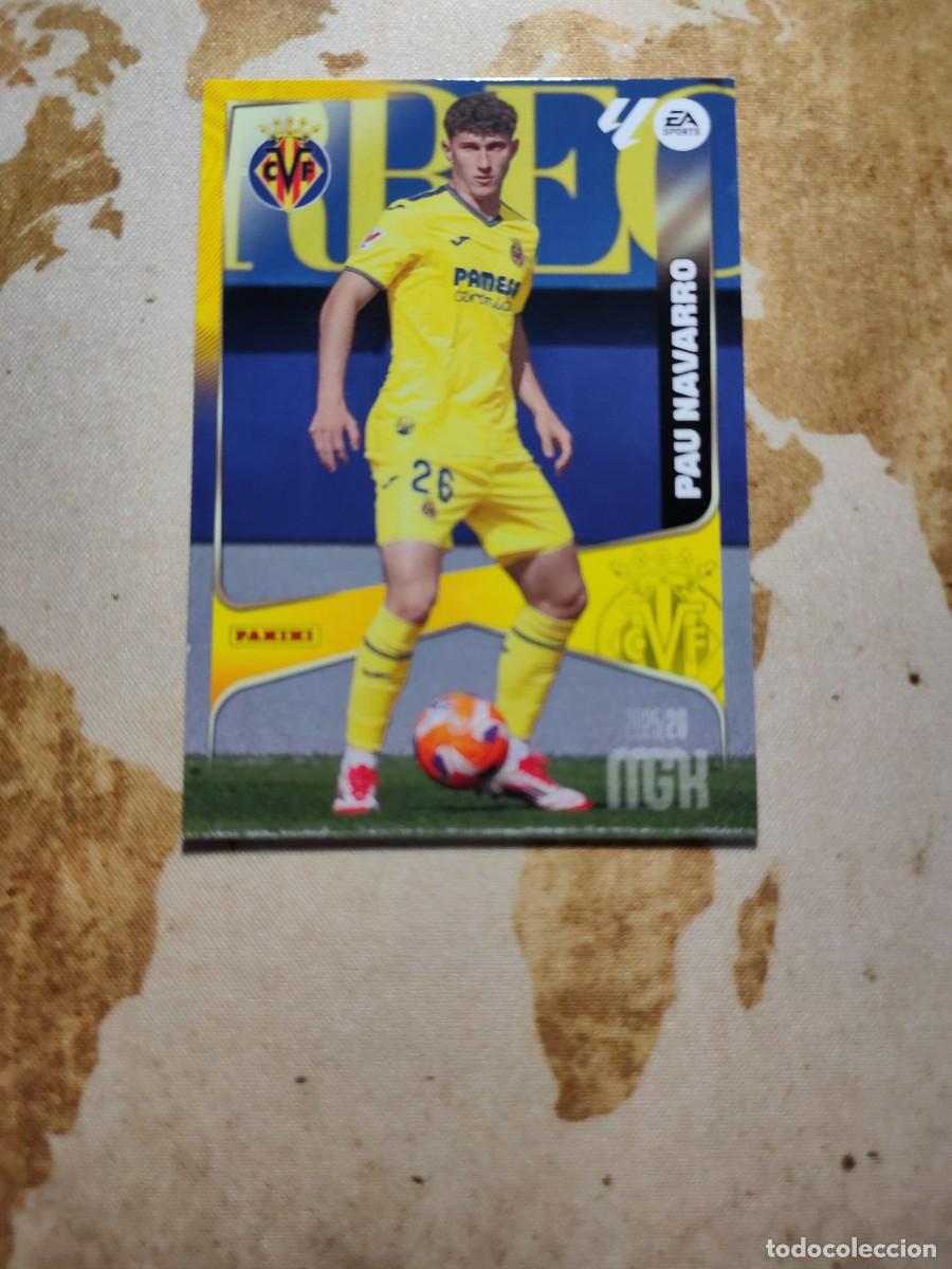 Cromos de F&uacute;tbol: Villarreal 364 PAU NAVARRO Megacracks MGK 2025-26
