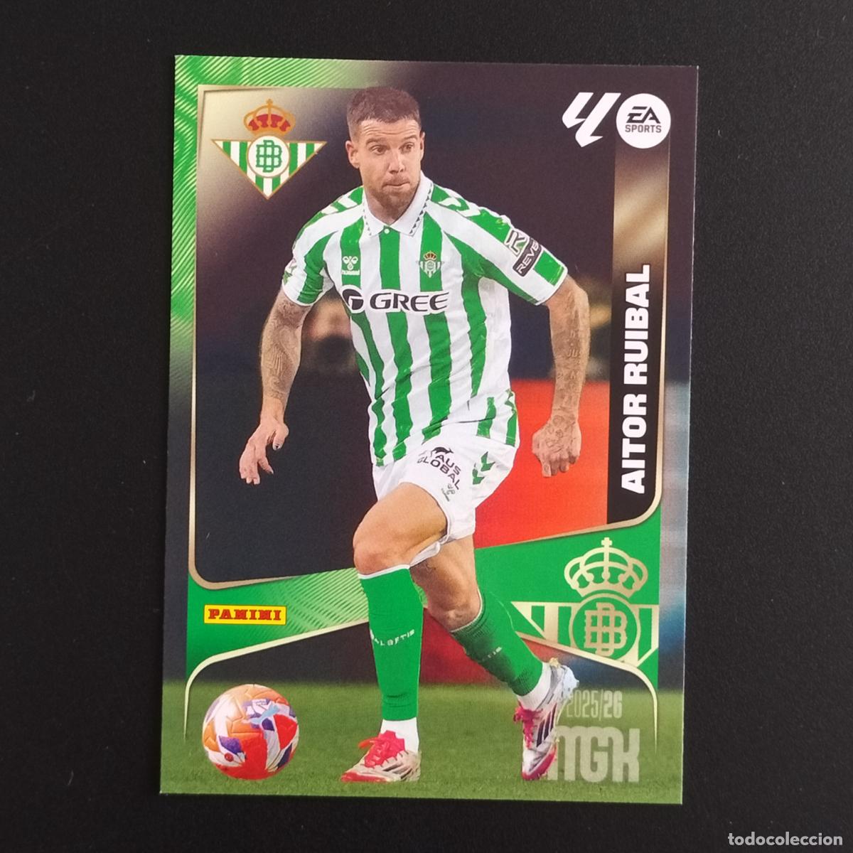 Cromos de F&uacute;tbol: MGK 94 AITOR RUBIAL BETIS CROMOS ALBUM MEGACRACKS LIGA FUTBOL 2025 2026 25 26