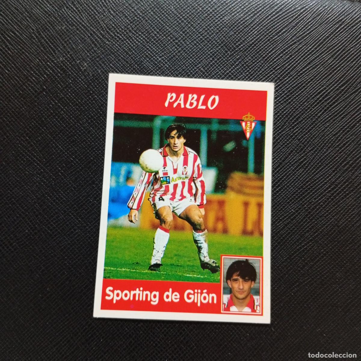 Figurine di Calcio: 226 PABLO SPORTING GIJON PANINI 1997 1998 CROMO FUTBOL LIGA 97 98 - SIN PEGAR - A158 PG181