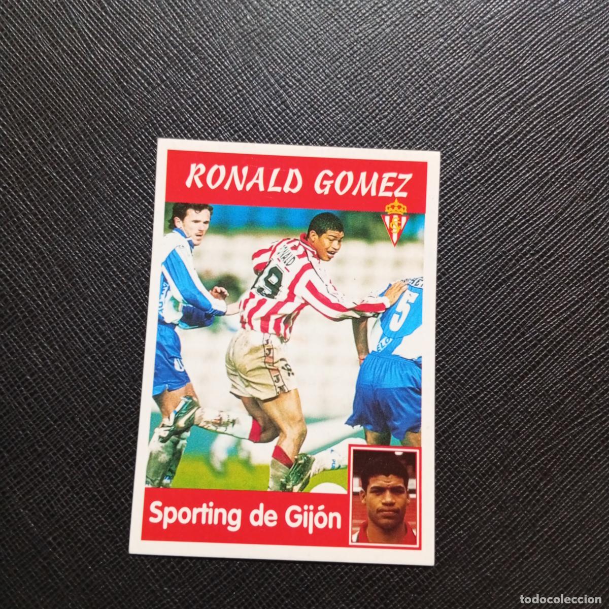 Fu&szlig;ball-Sticker: 239A 239 RONALD GOMEZ SPORTING GIJON PANINI 1997 1998 CROMO FUTBOL 97 98 - SIN PEGAR - A158 PG190