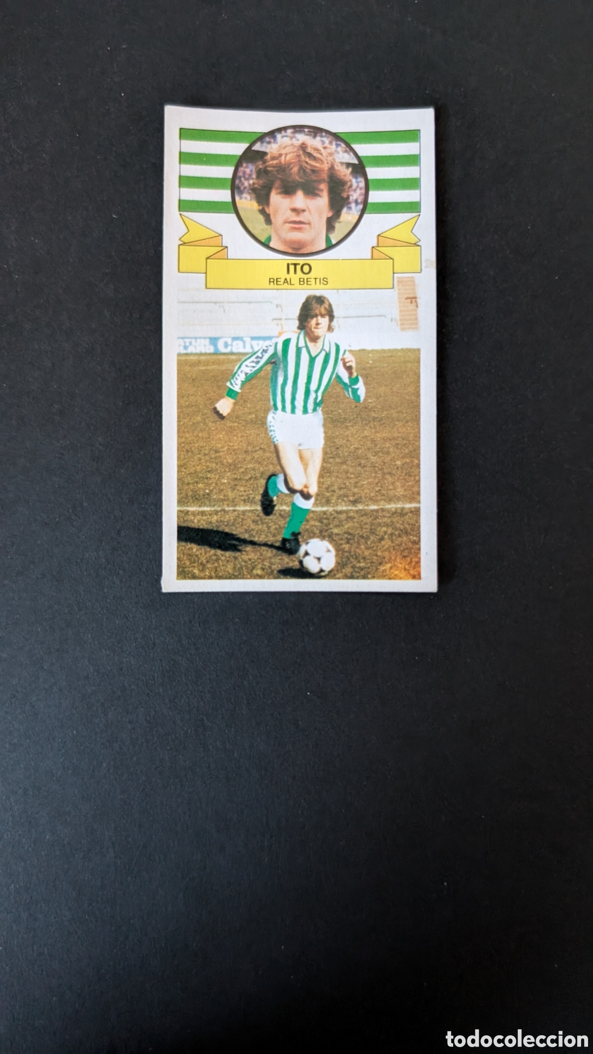 Fu&szlig;ball-Sticker: ITO BETIS COLOCA LIGA ESTE 1985/86 85 86 DESPEGADO