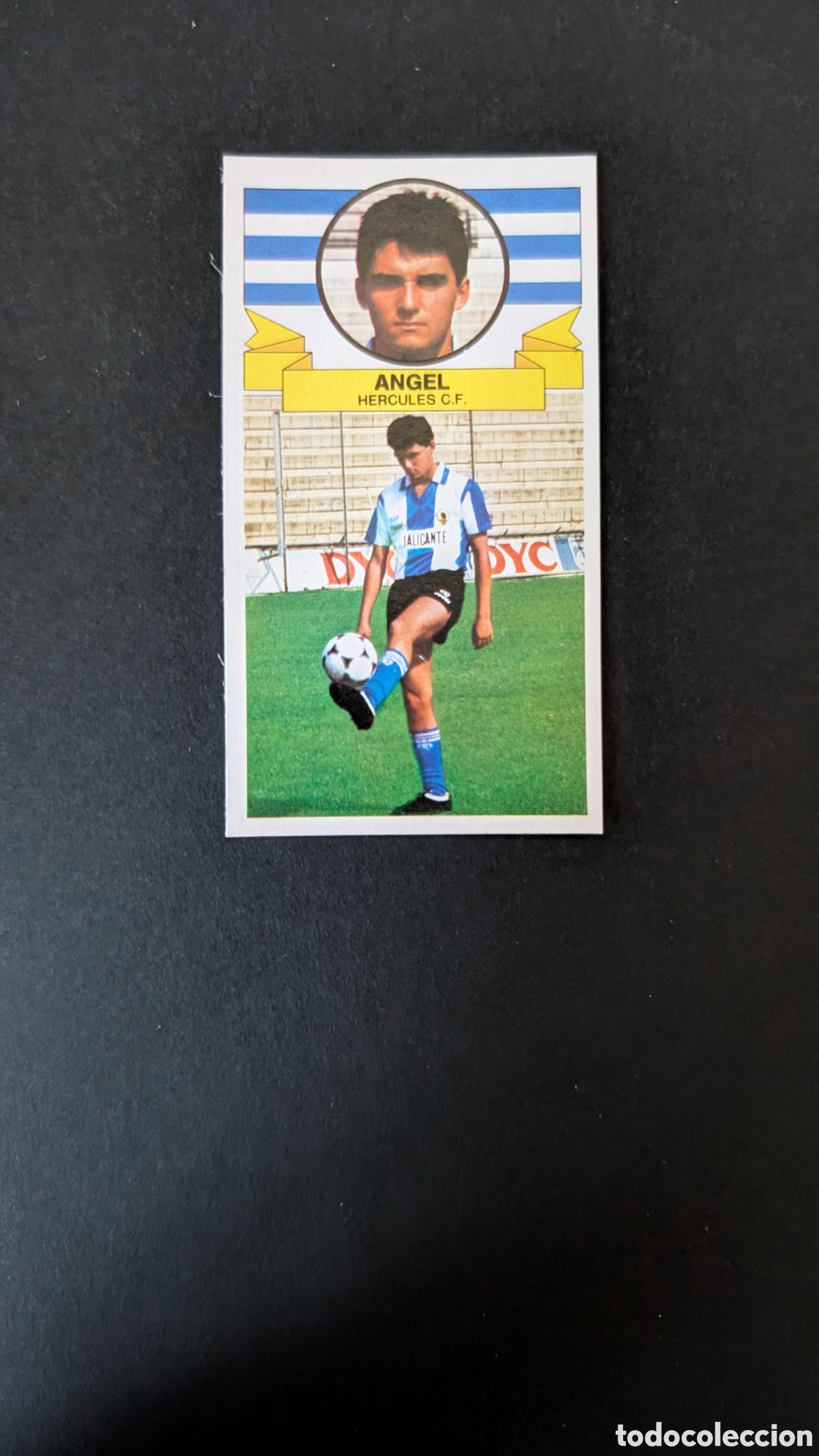 Figurine di Calcio: ANGEL HERCULES COLOCA LIGA ESTE 1985/86 85 86 DESPEGADO