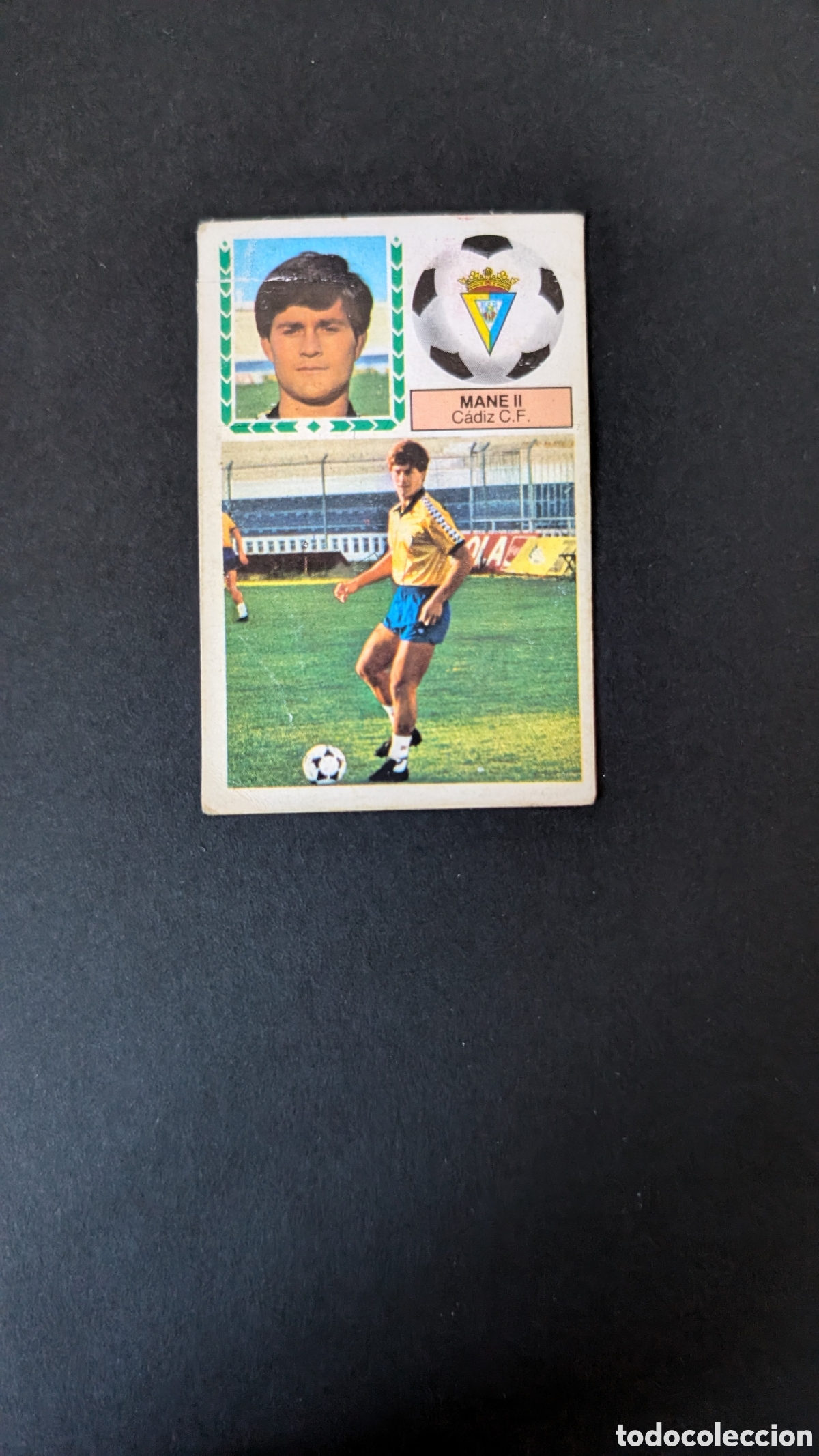 Figurine di Calcio: MANE II CADIZ COLOCA VERSION LIGA ESTE 1983/84 83 84 DESPEGADO