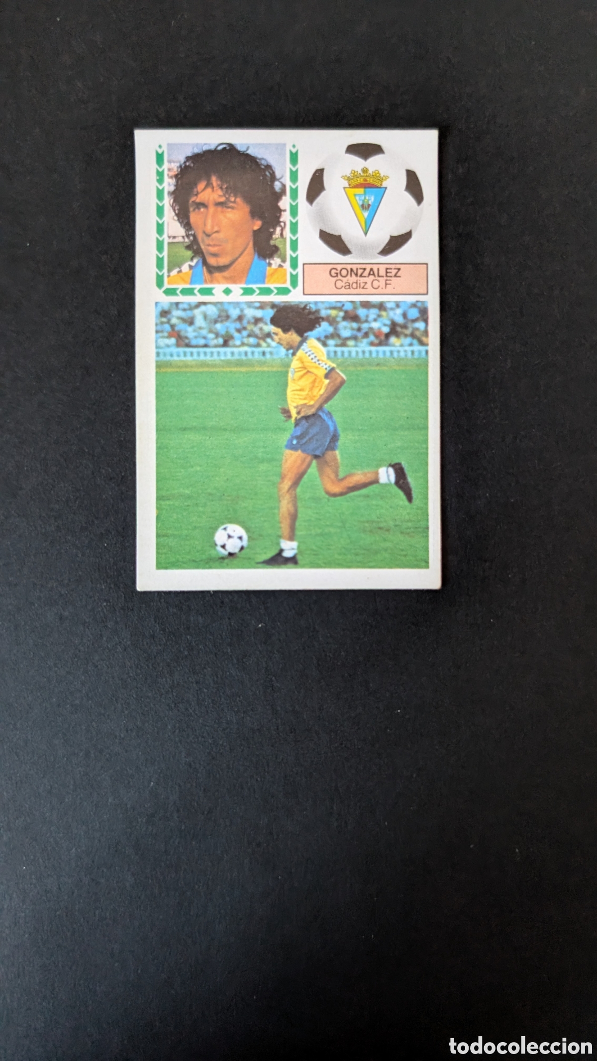 Figurine di Calcio: MAGICO GONZALEZ CADIZ ROOKIE VERSION MEYBA LIGA ESTE 1983/84 83 84 DESPEGADO