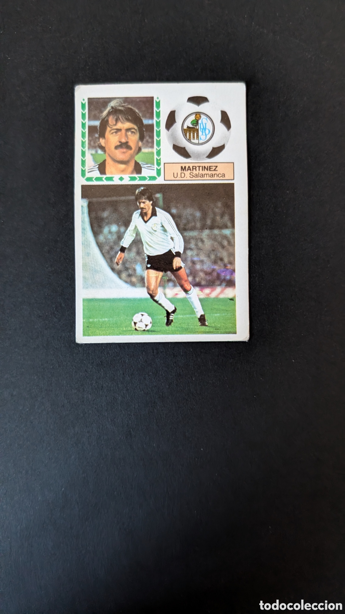 Figurine di Calcio: MARTINEZ SALAMANCA BAJA LIGA ESTE 1983/84 83 84 DESPEGADO