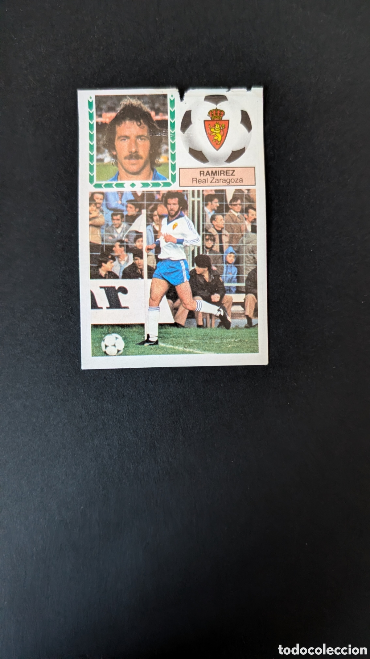 Figurine di Calcio: RAMIREZ ZARAGOZA BAJA LIGA ESTE 1983/84 83 84 DESPEGADO