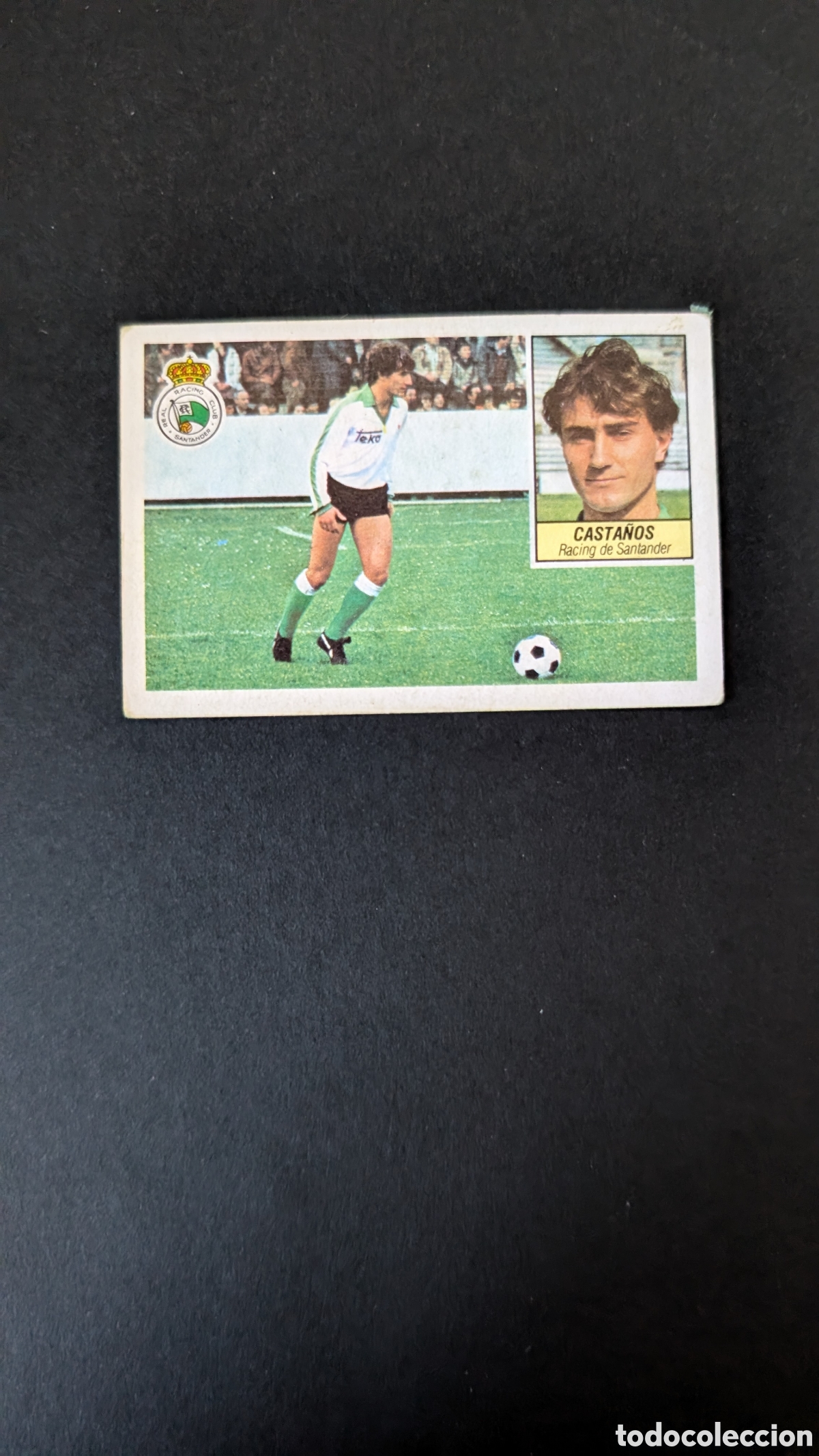 Cromos de Futebol: CASTA&Ntilde;OS RACING SANTANDER BAJA LIGA ESTE 1984/85 84 85 DESPEGADO