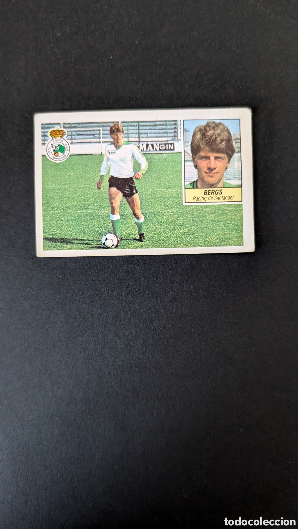 Cromos de Futebol: BERGS RACING SANTANDER BAJA LIGA ESTE 1984/85 84 85 DESPEGADO