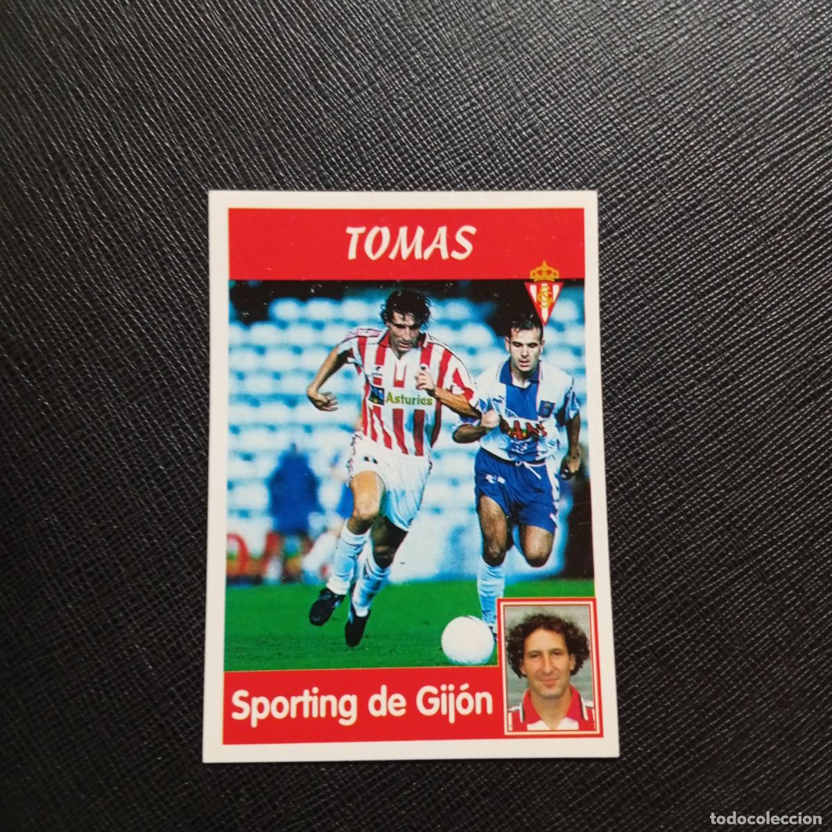 Cromos de F&uacute;tbol: 236 TOMAS SPORTING GIJON PANINI 1997 1998 CROMO FUTBOL 97 98 - SIN PEGAR - A158 PG190 B