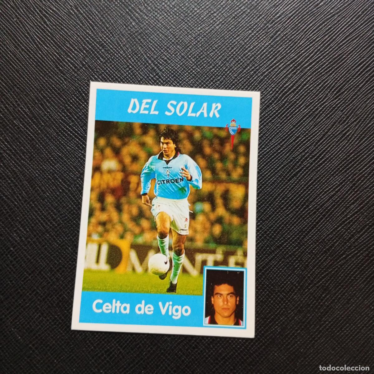 Cromos de F&uacute;tbol: 244 DEL SOLAR CELTA PANINI 1997 1998 CROMO FUTBOL 97 98 - SIN PEGAR - A158 PG244 B