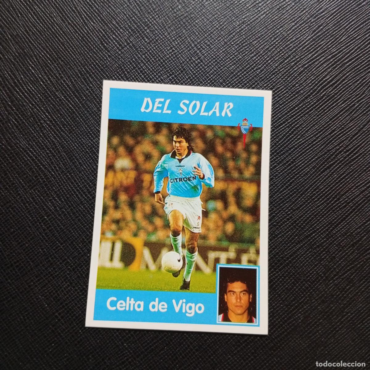 Cromos de F&uacute;tbol: 244 DEL SOLAR CELTA PANINI 1997 1998 CROMO FUTBOL 97 98 - SIN PEGAR - A158 PG253 B