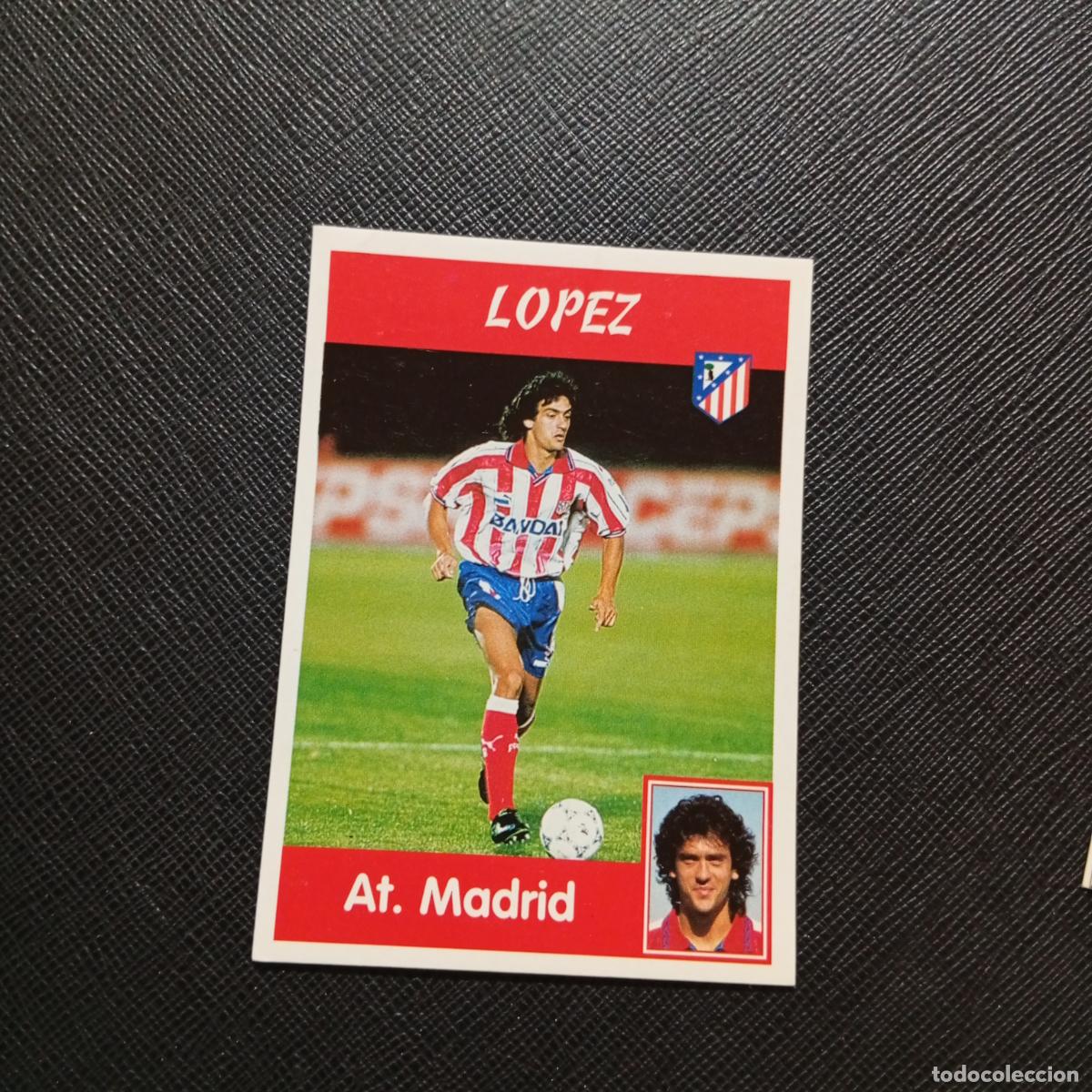 Cromos de F&uacute;tbol: 67 LOPEZ AT MADRID PANINI 1997 1998 CROMO FUTBOL 97 98 - SIN PEGAR - A158 PG325