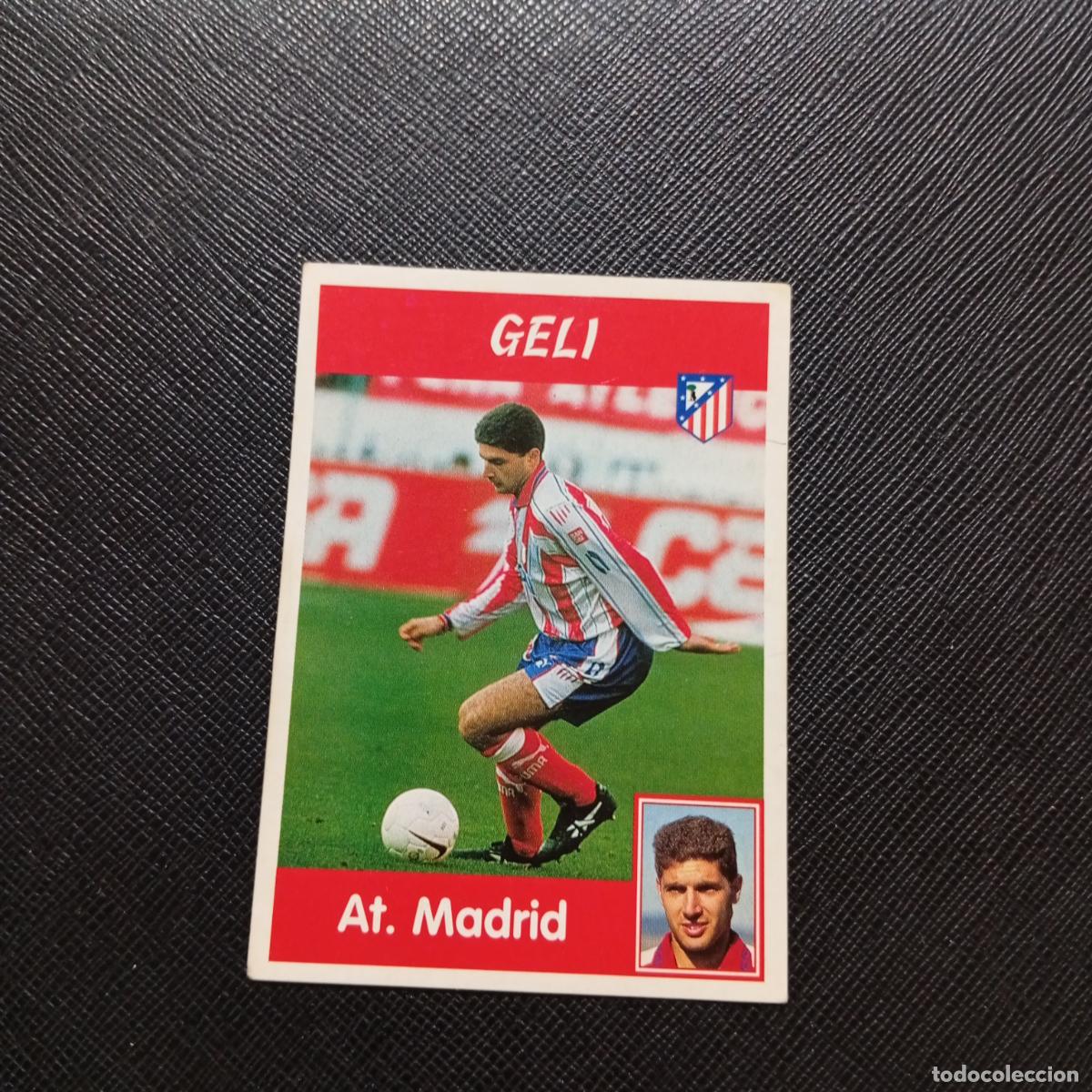 Cromos de F&uacute;tbol: 66 GELI AT MADRID PANINI 1997 1998 CROMO FUTBOL 97 98 - SIN PEGAR - A158 PG334