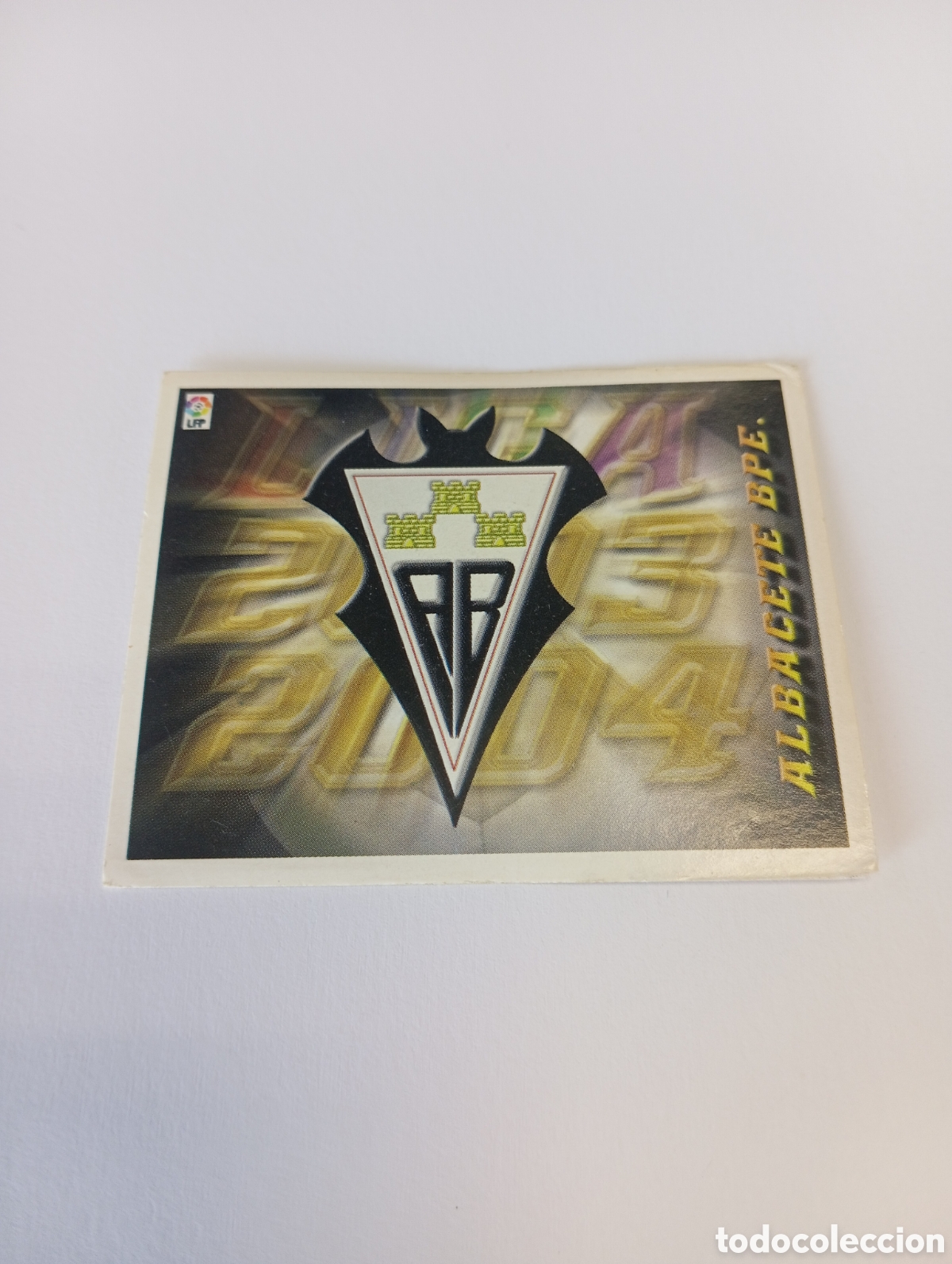 Cromos de F&uacute;tbol: ESCUDO Albacete LIGA ESTE 2003 2004 PANINI 03 04