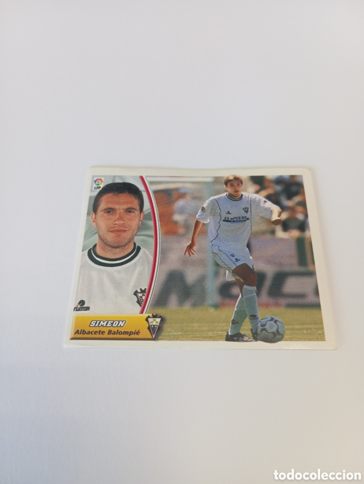 Figurine di Calcio: SIMEON Albacete LIGA ESTE 2003 2004 PANINI 03 04