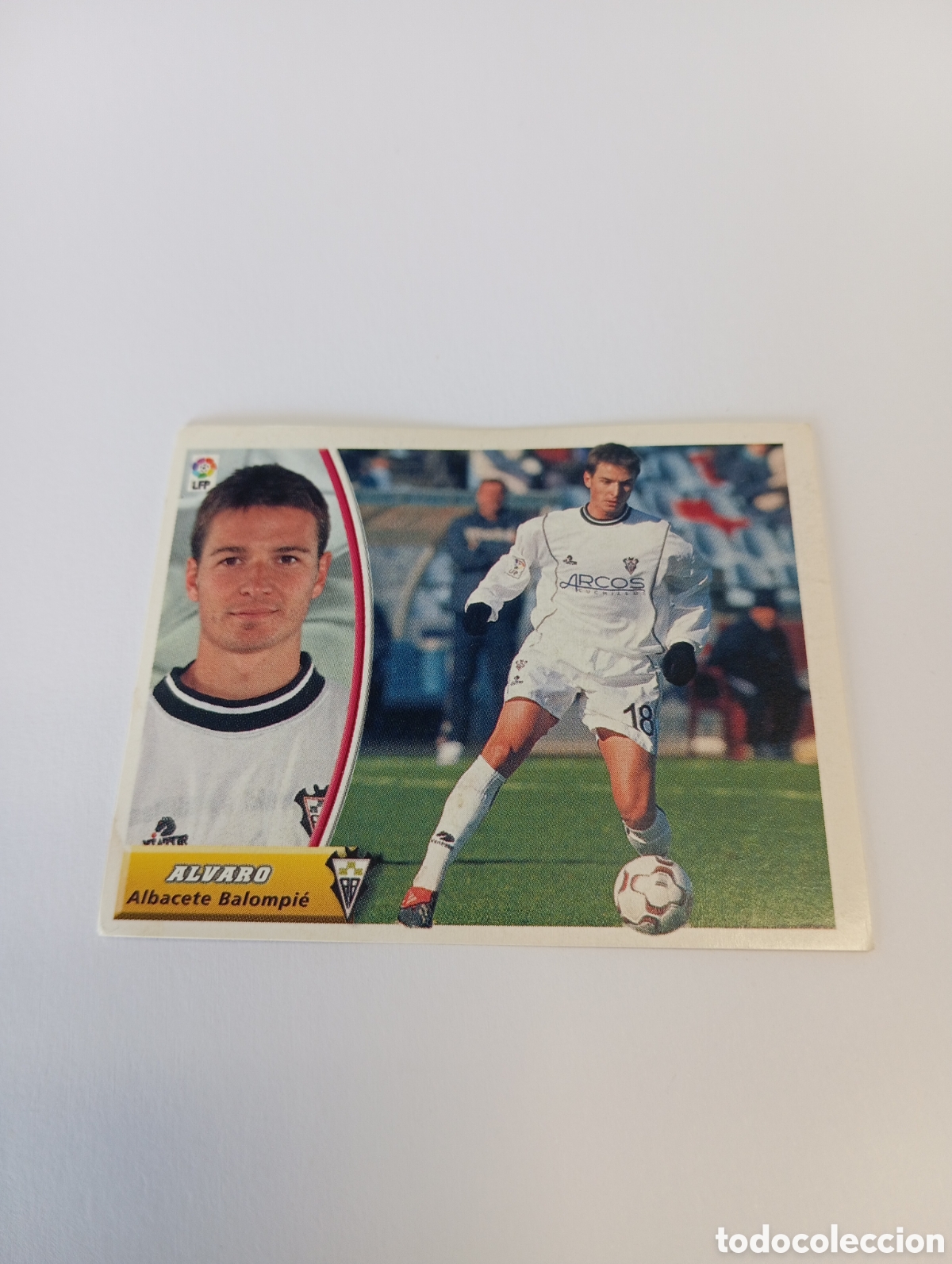 Cromos de F&uacute;tbol: &Aacute;LVARO Albacete LIGA ESTE 2003 2004 PANINI 03 04