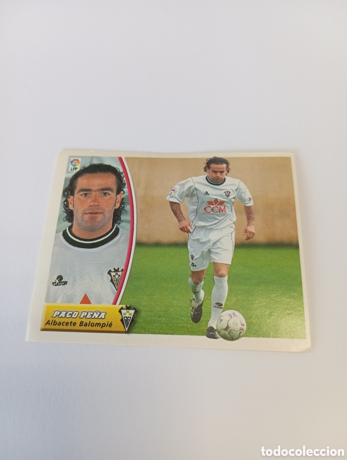 Cromos de F&uacute;tbol: PACO PE&Ntilde;A Albacete LIGA ESTE 2003 2004 PANINI 03 04