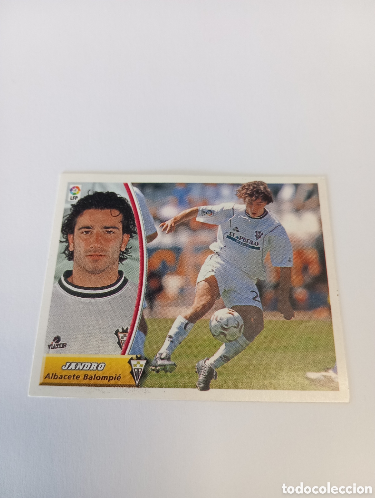 Cromos de F&uacute;tbol: JANDRO BAJA Albacete LIGA ESTE 2003 2004 PANINI 03 04