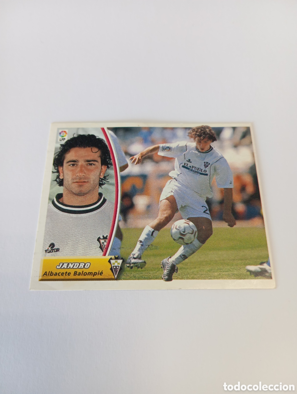 Cromos de F&uacute;tbol: JANDRO BAJA Albacete LIGA ESTE 2003 2004 PANINI 03 04