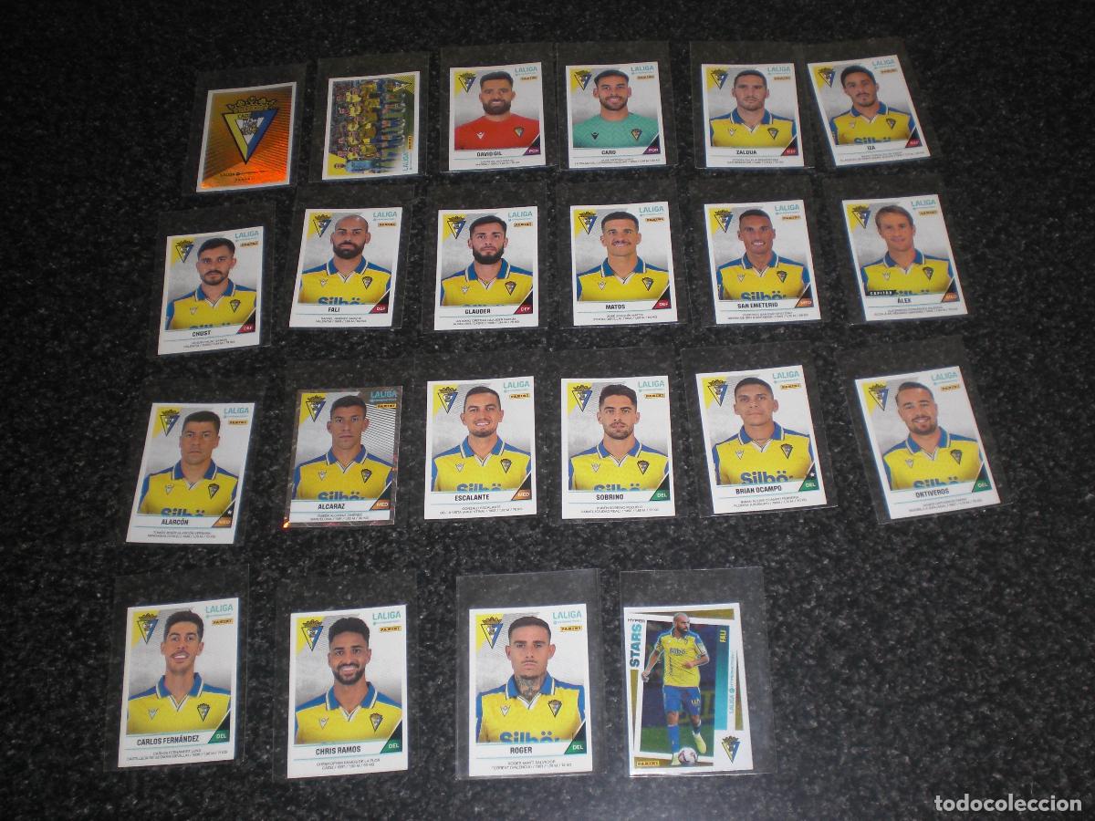 Cromos de F&uacute;tbol: LOTE 22 CROMOS C&Aacute;DIZ CF 2024/25 EDICIONES ESTE
