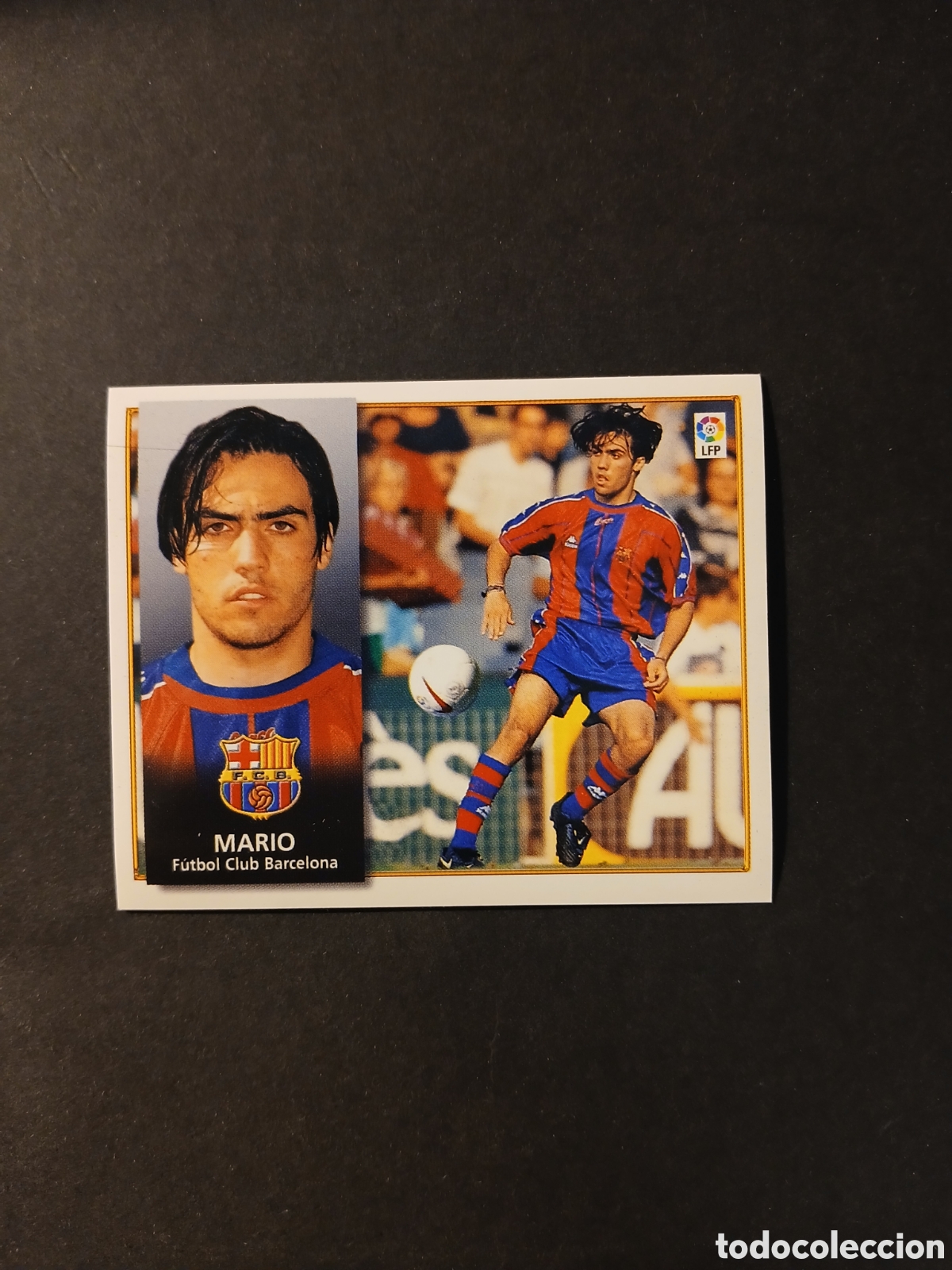 Cromos de F&uacute;tbol: MARIO BARCELONA FICHAJE 6 LIGA ESTE 1998/99 98 99 NUNCA PEGADO SIN PEGAR