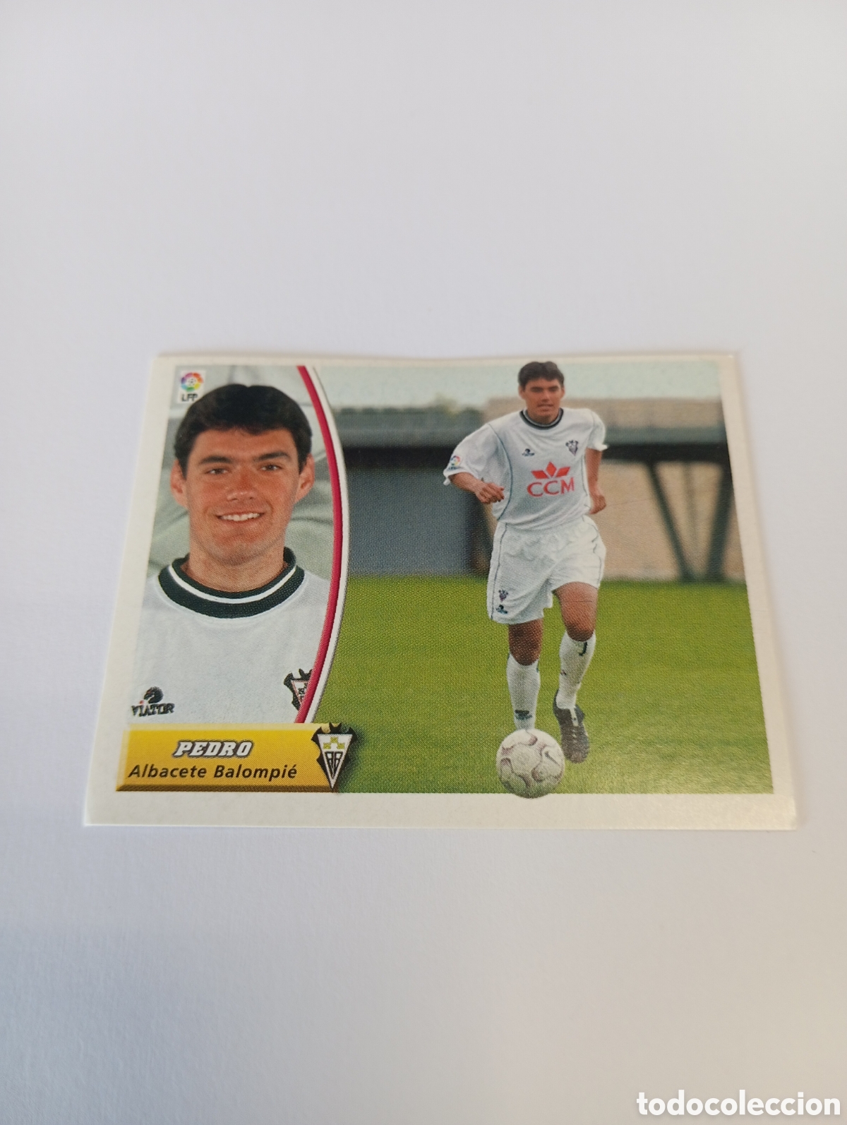 Cromos de F&uacute;tbol: PEDRO Albacete LIGA ESTE 2003 2004 PANINI 03 04