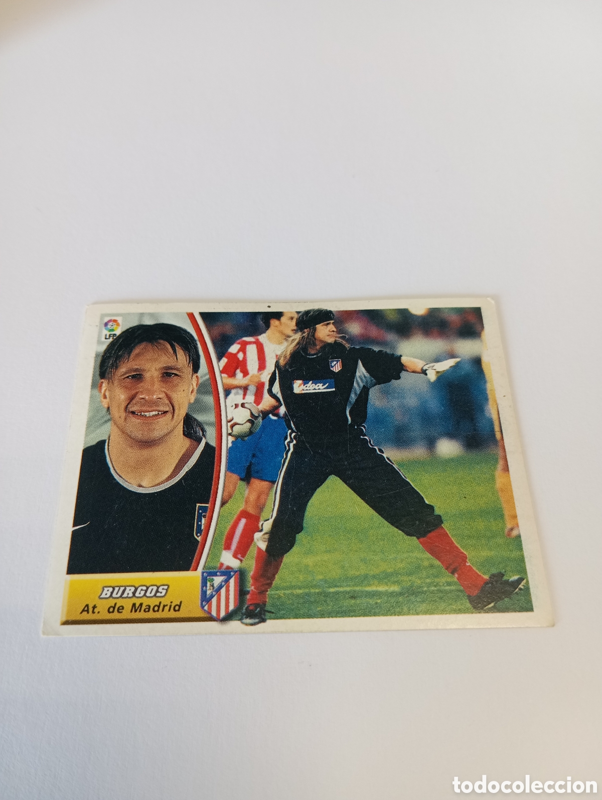 Cromos de F&uacute;tbol: BURGOS Atl&eacute;tico de Madrid LIGA ESTE 2003 2004 PANINI 03 04