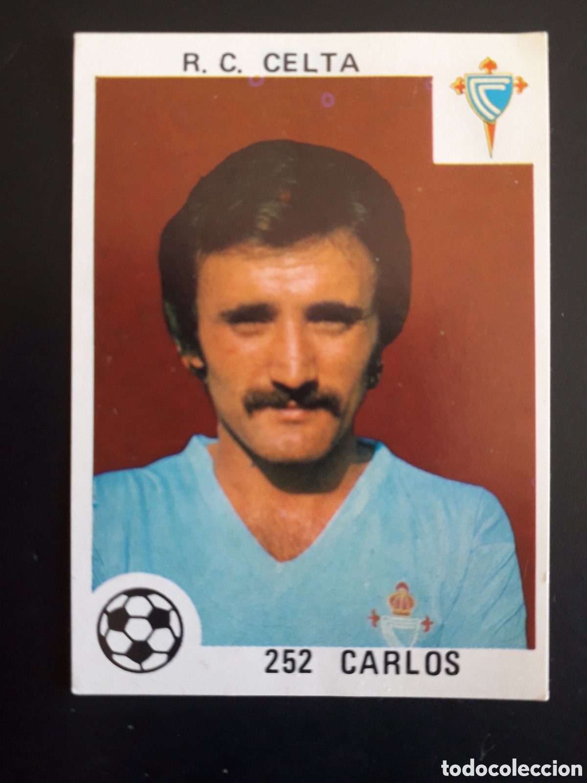 Cromos de F&uacute;tbol: CARLOS CELTA DE VIGO N&deg; 252 SIN PEGAR ED MAGA 1978-1979 78-79 PEDIDO M&Iacute;NIMO 3&euro;