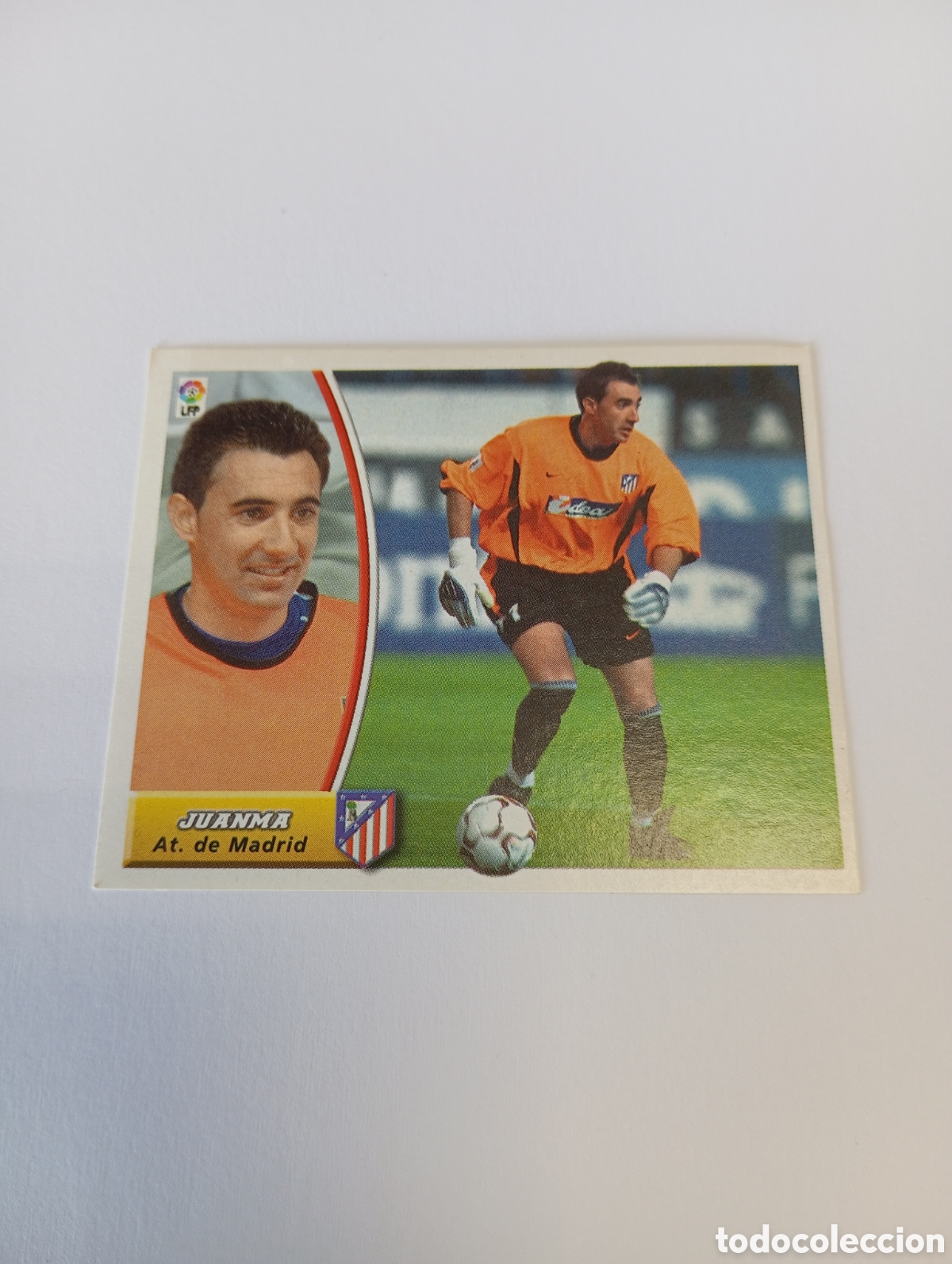 Cromos de F&uacute;tbol: JUANMA COLOCA Atl&eacute;tico de Madrid LIGA ESTE 2003 2004 PANINI 03 04