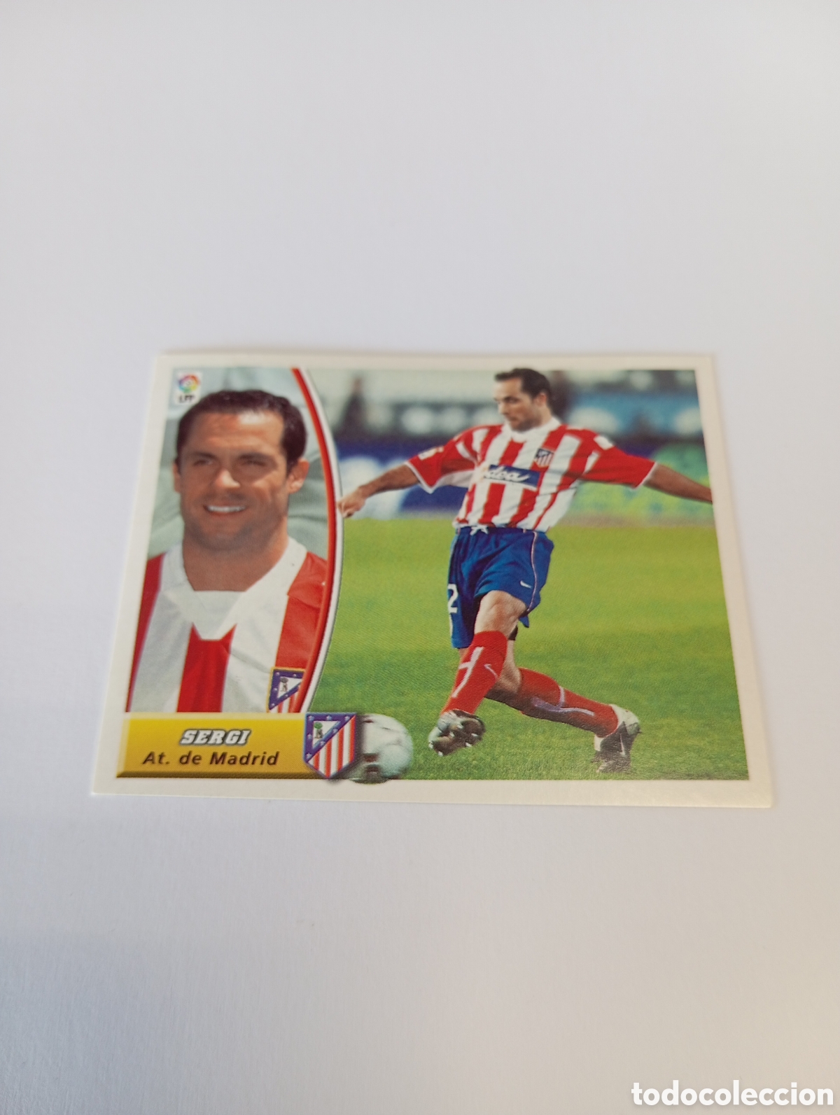 Cromos de F&uacute;tbol: SERGI Atl&eacute;tico de Madrid LIGA ESTE 2003 2004 PANINI 03 04