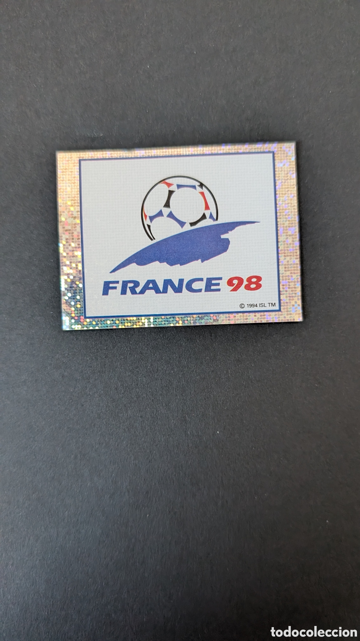 Cromos de Futebol: LOGO 2 MUNDIAL FRANCIA PANINI 1998 98 NUNCA PEGADO SIN PEGAR