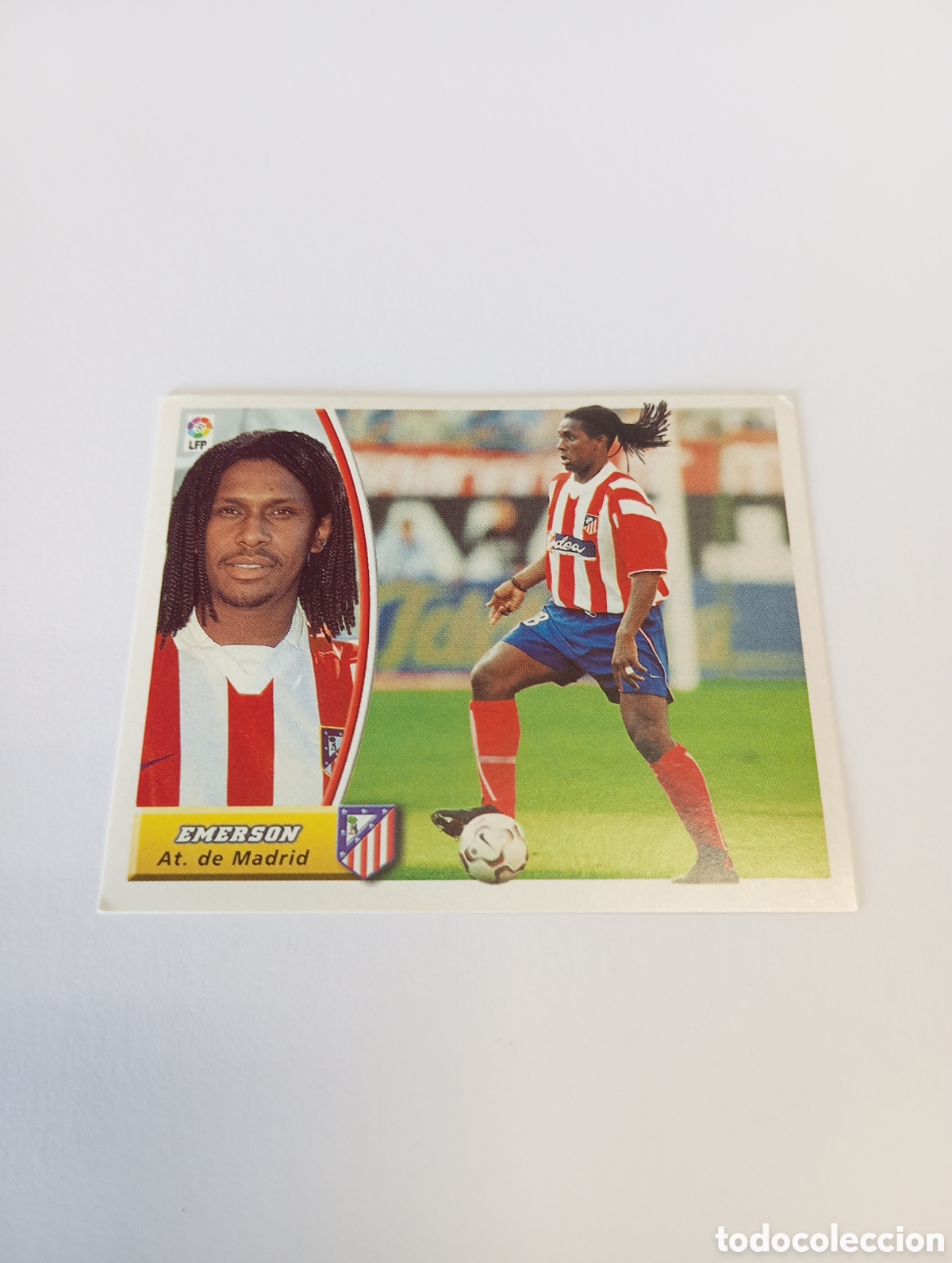 Cromos de F&uacute;tbol: EMERSON BAJA Atl&eacute;tico de Madrid LIGA ESTE 2003 2004 PANINI 03 04