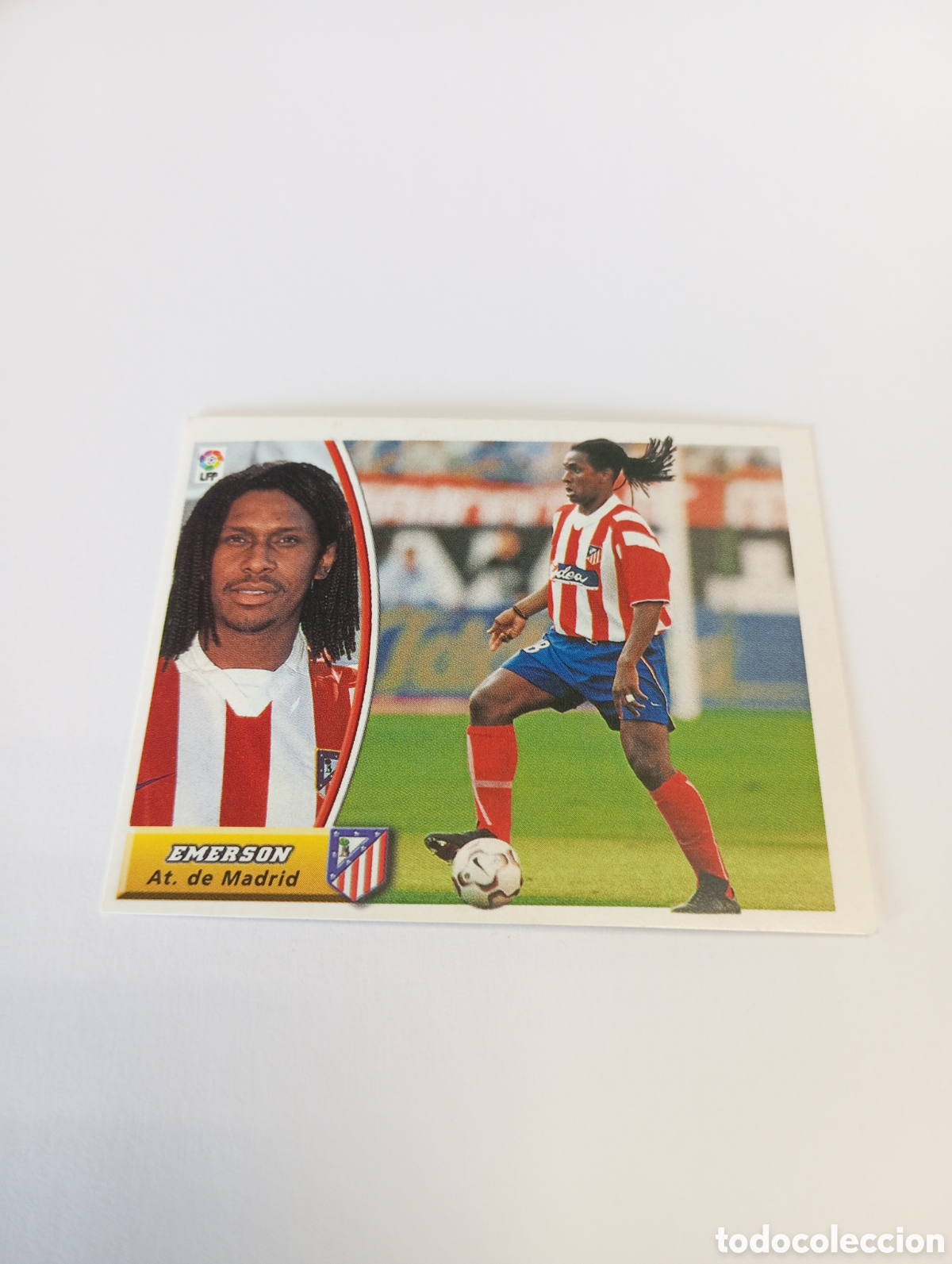 Cromos de F&uacute;tbol: EMERSON BAJA Atl&eacute;tico de Madrid LIGA ESTE 2003 2004 PANINI 03 04
