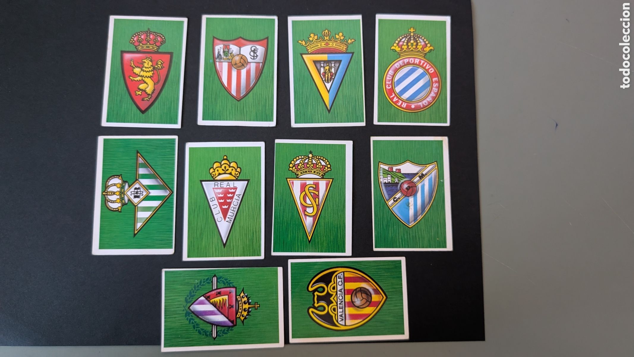 Figurine di Calcio: LOTE 10 ESCUDOS LIGA ESTE 1988/89 88 89 NUNCA PEGADOS SIN PEGAR