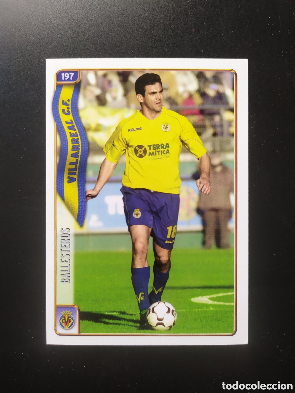 Cromos de F&uacute;tbol: Mundicromo fichas Liga 2004 2005 04 05 Ballesteros n&deg; 197 Villarreal