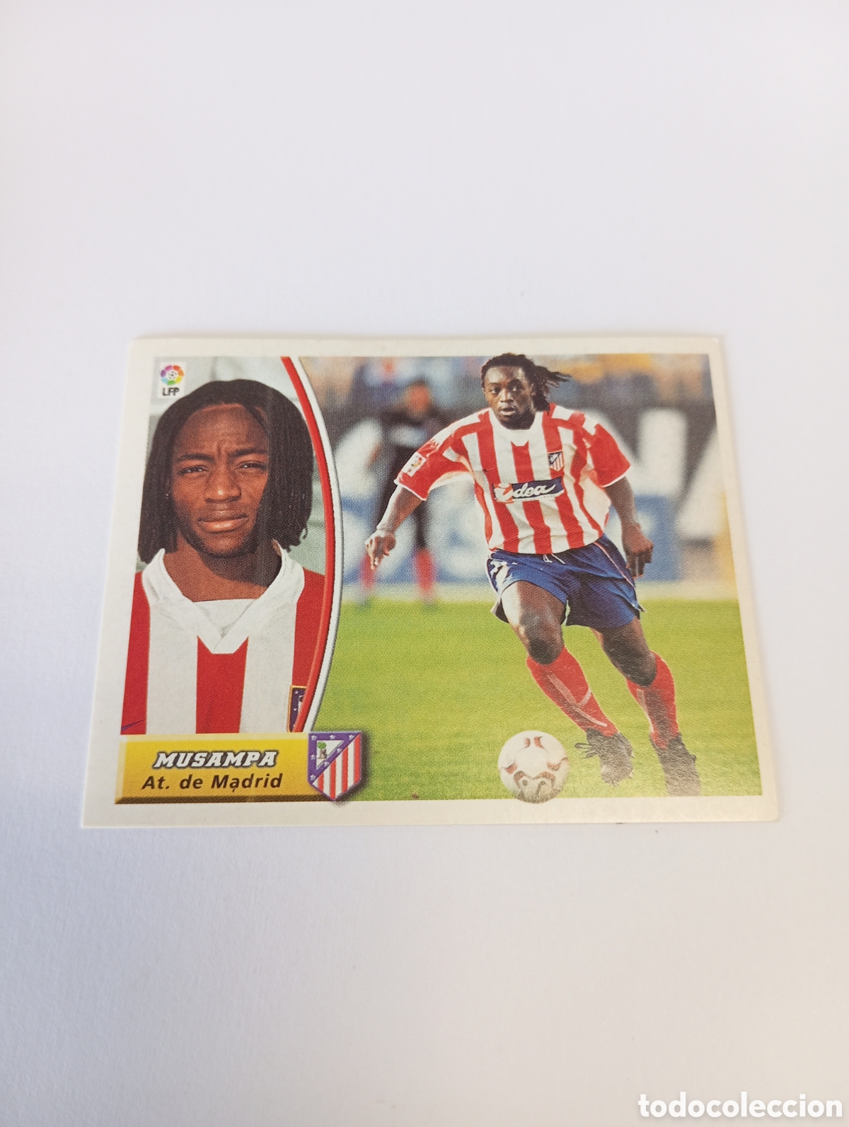 Cartes &agrave; collectionner de Football: MUSAMPA Atl&eacute;tico de Madrid LIGA ESTE 2003 2004 PANINI 03 04