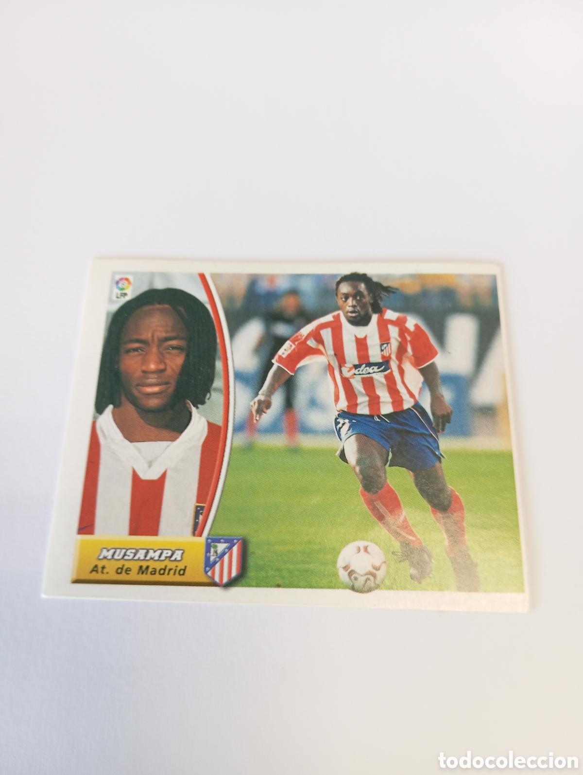 Cartes &agrave; collectionner de Football: MUSAMPA Atl&eacute;tico de Madrid LIGA ESTE 2003 2004 PANINI 03 04